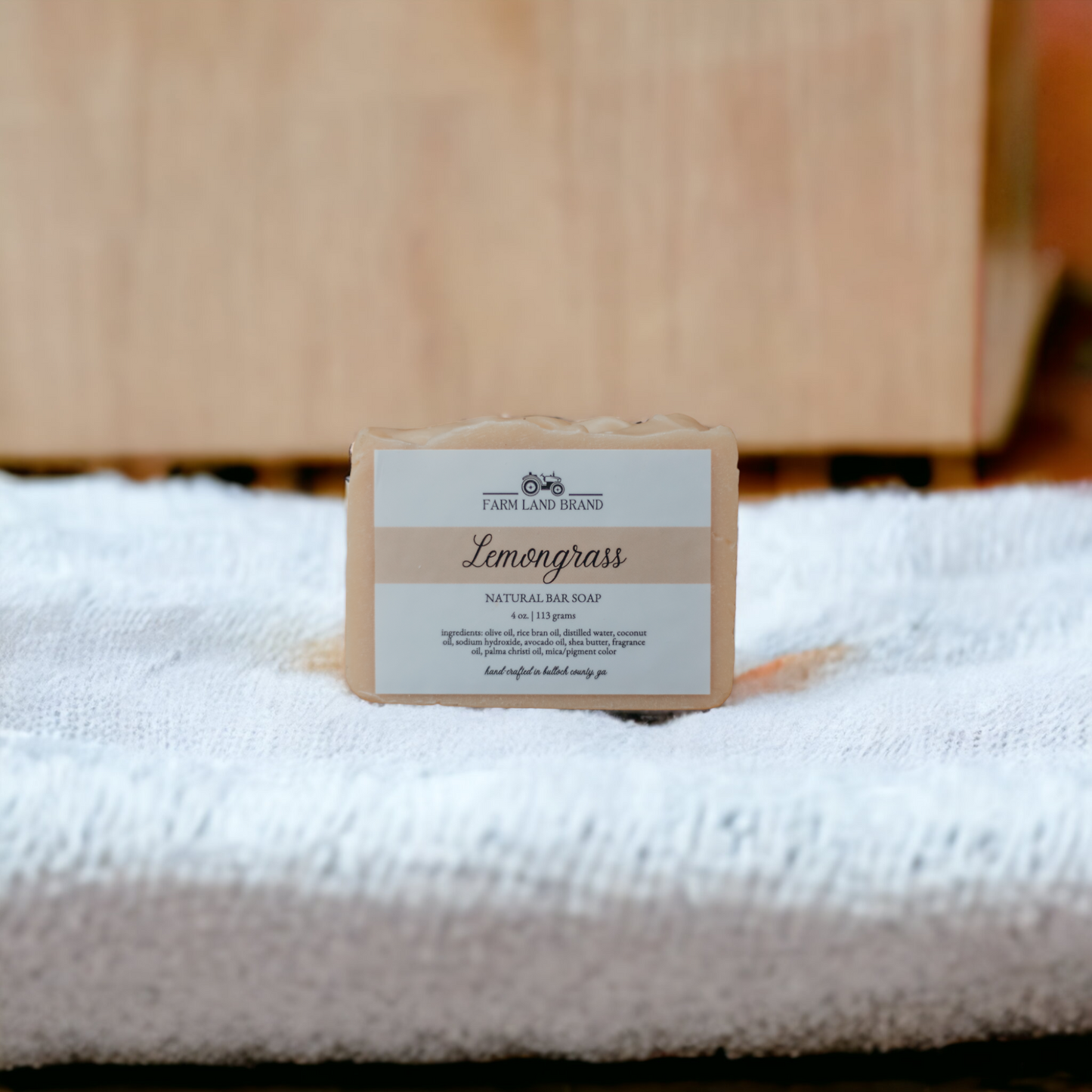 Lemongrass Natural Bar Soap